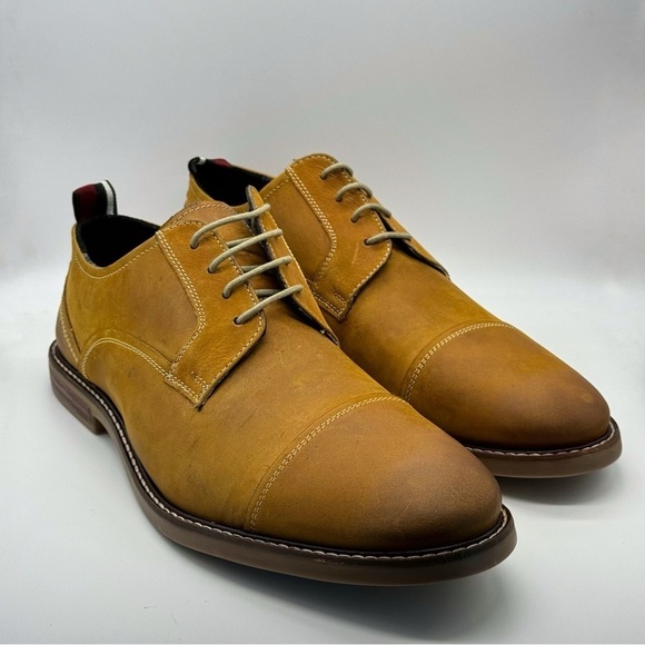 Ben Sherman Brent Cap Toe Tan Dress Shoes - Picture 1 of 10